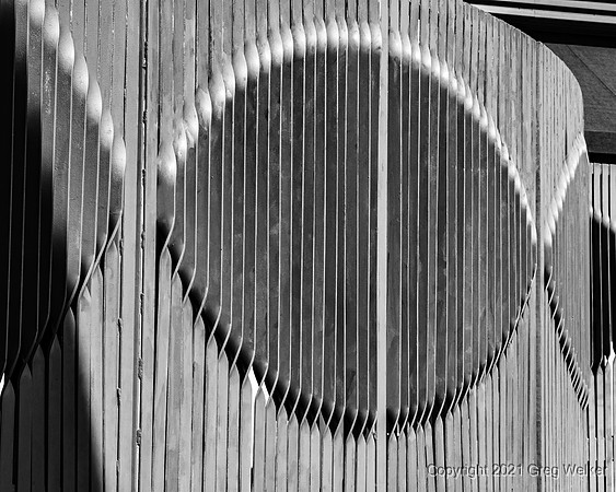 Brower Bldg. Fence Berkeley CA Feb. 2010