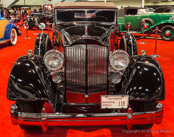 1934 Packard Twelve Convertible Victoria