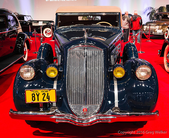 1938 Pierce Arrow Model 1801 Convertible Coupe