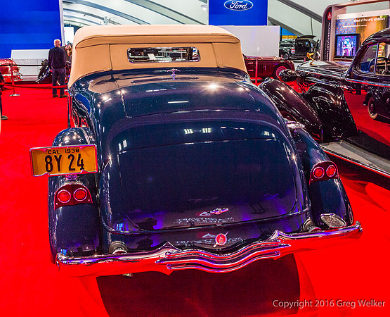 1938 Pierce Arrow Model 1801 Convertible Coupe
