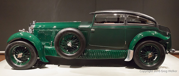 1930 Bentley Speed Six Gurney Nutting Coupe