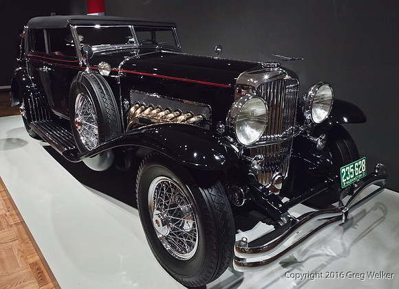 1931 Duesenberg SJ Derham Convertible Sedan