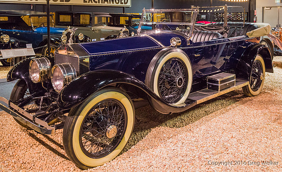 1923 Rolls Royce Silver Ghost Pall Mall Phaeton (American)