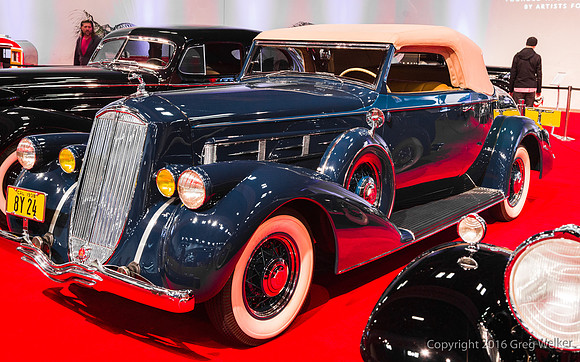 1938 Pierce Arrow Model 1801 Convertible Coupe