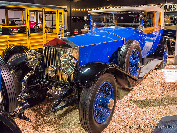 1927 Rolls Royce Phantom Cabriolet DeVille