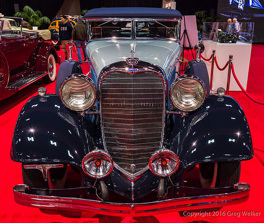 1933 Lincoln KB Custom Dietrich Convertible Sedan
