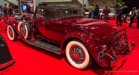 1932 Stutz DV-32 Convertible Coupe