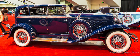 1929 Duesenberg Model J Clear Vision Sedan