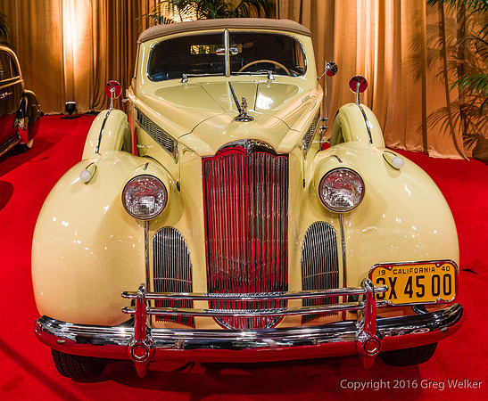 1940 Packard 160 Super Eight Convertible Sedan