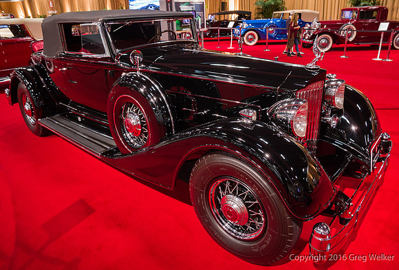 1934 Packard 12 Model 1107 Coupe Roadster