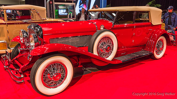1930 Duesenberg Model J Convertible Sedan