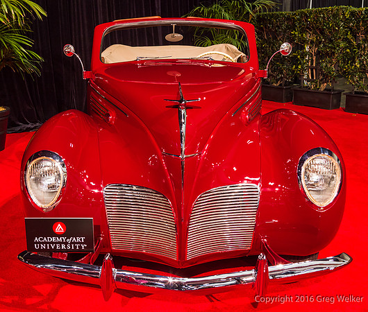 1938 Lincoln Zephyr Convertible Coupe