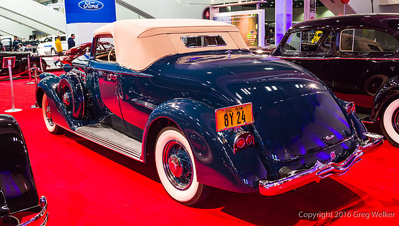 1938 Pierce Arrow Model 1801 Convertible Coupe