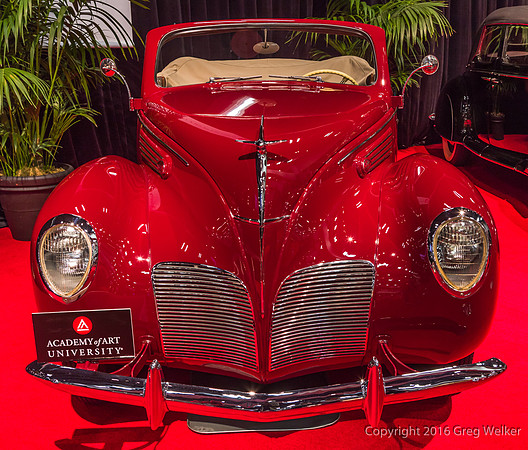 1938Lincoln Zephyr Convertible Coupe