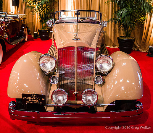 1934 Packard 12 Model 1108 Lebaron Sport Phaeton
