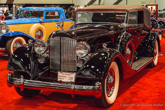 1934 Packard Twelve Convertible Victoria