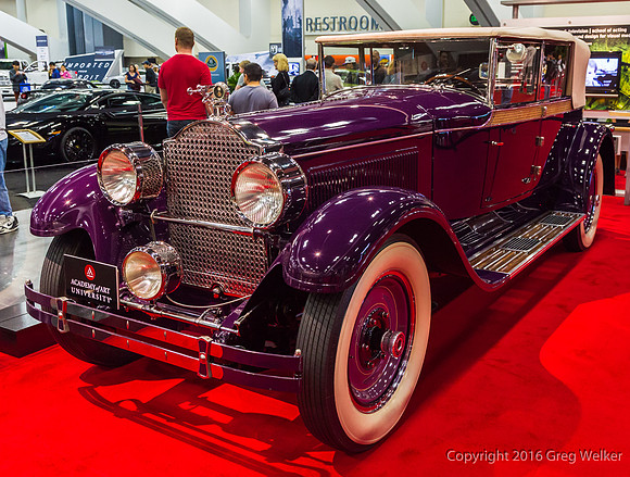 1927 Packard 8 Model 343 Convertible Sedan