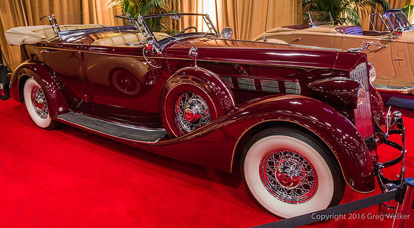 1936 Packard Super Eight Model 1104 Sport Phaeton