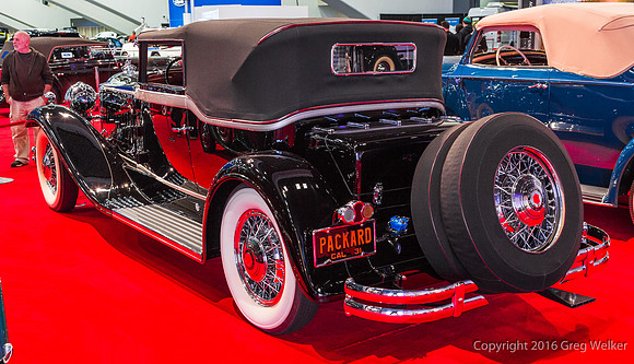 1931 Packard 8 Model 840 Waterhouse Convertible Victoria