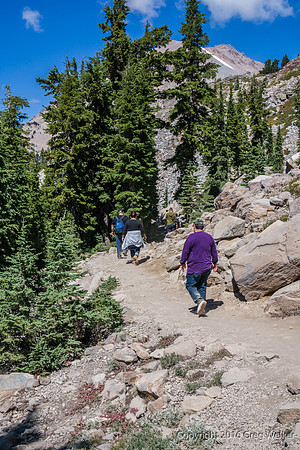 Along The Bumpass Hell Trail