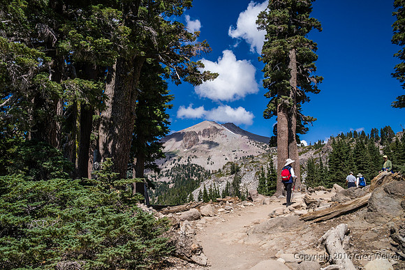 Along The Bumpass Hell Trail