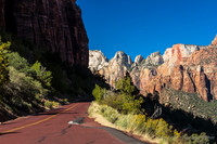 Shots From The Zion - Mt. Carmel Hwy. Dropping Down Into Zion