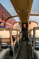 This car is reserved for first class passengers and full meals are served at your seat.