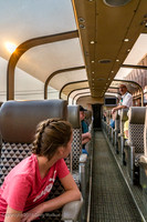 This car is reserved for first class passengers and full meals are served at your seat.