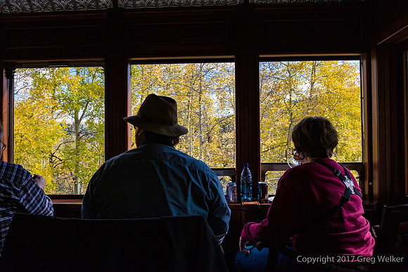 View From Inside The First Class Car