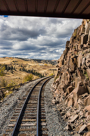 Along The Cliffs Above The Rio de Los Pinos River
