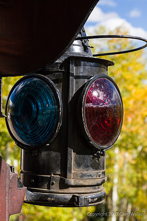 Oil Lantern On Rear Car