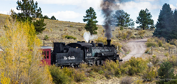 Rounding A Horseshoe Curve A Ways Out Of Sublette