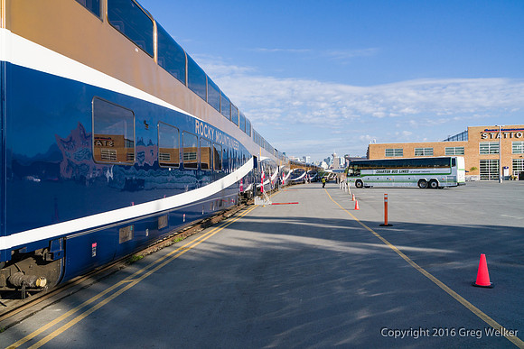 Vancouver Mountaineer Station Departure Morning.