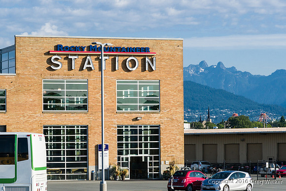 Rocky Mountaineer Vancopuver Station.