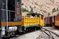 Train Pulling Into Silver Plume