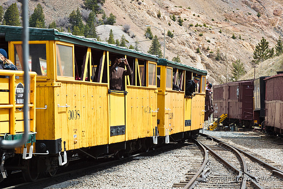 Train Pulling Into Silver Plume