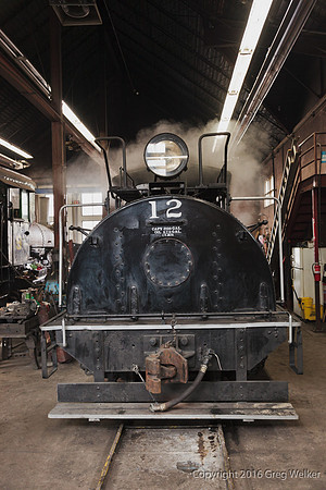 Baldwin 2-6-2 #12 Steam Locomotive - Tender