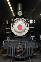 Baldwin 2-6-2 #12 Steam Locomotive