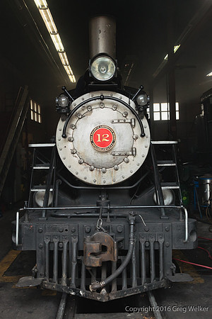 Baldwin 2-6-2 #12 Steam Locomotive