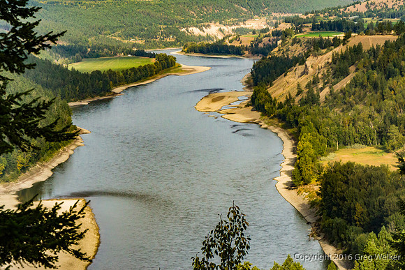 Fraser River Near Xats'Ull Heritage Site