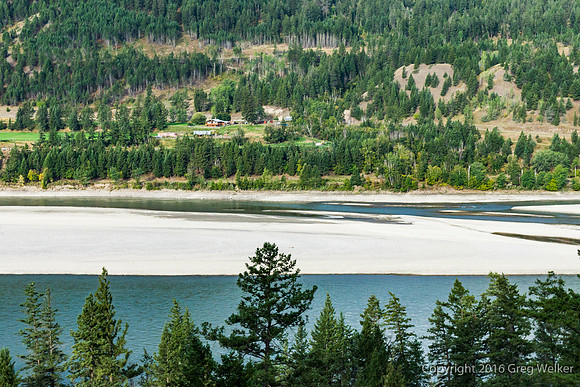 Fraser River Near Soda Creek Townsite