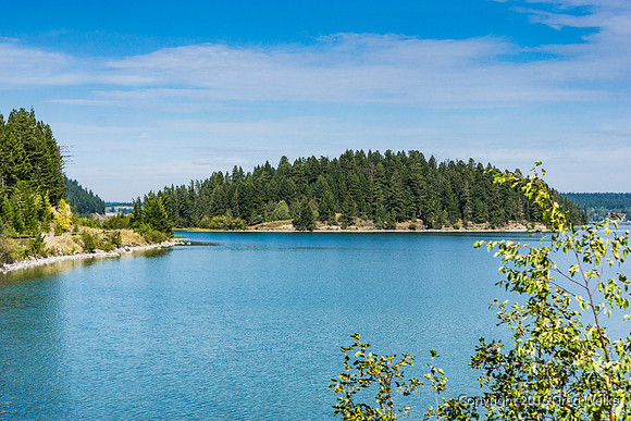 Lac La Hache Lake Near Lac La Hache