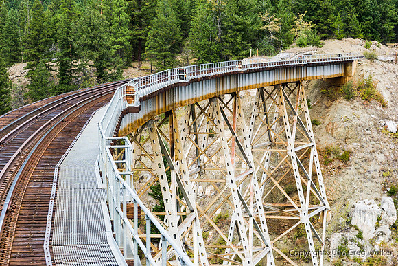 Bridge Over Fiftyone Creek Near Clinton BC