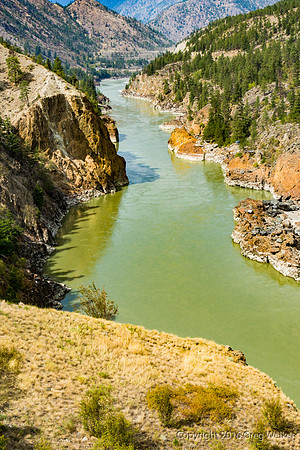 Looking Up The Fraser From The Bridge