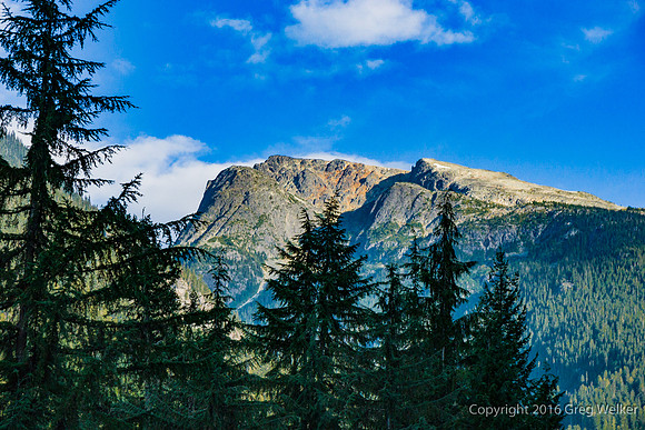 Peaks Nearing Whistler