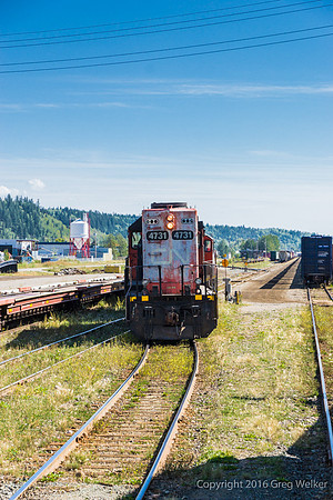 BC Railway Prince George Yard
