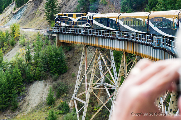 Bridge Over Fiftyone Creek Near Clinton BC