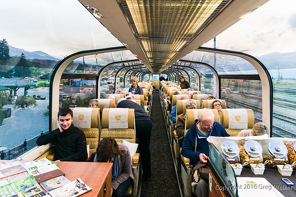 View Inside The Gold Service Dome