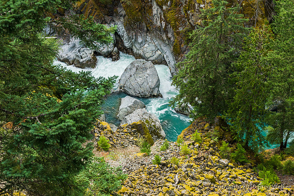 Views Of Cheakamus River From Trestle