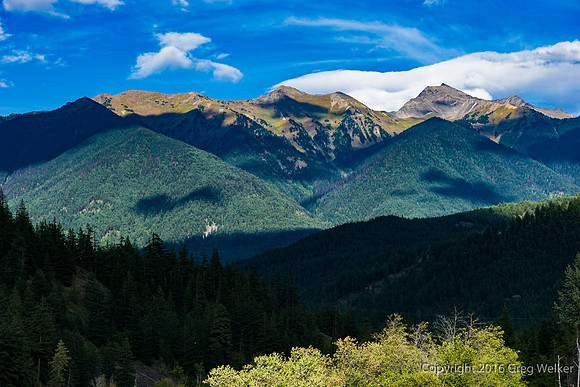 Haylmore Peak Seen From Gates BC
